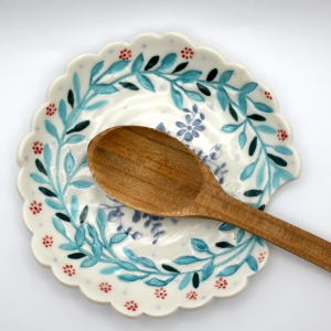 Floral Wreath Spoon Rest