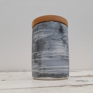 Talvi Small Wooden Canister
