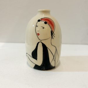 Swimmer Bud Vase