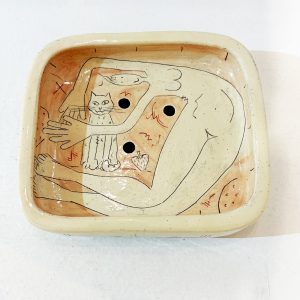 Soap Dish With Cat