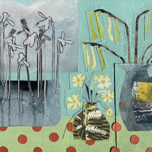 Suspended Snowdrops In A Glass Vessel