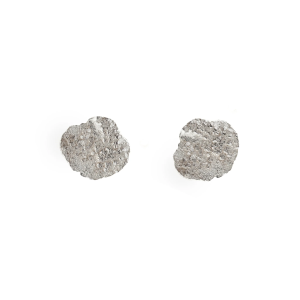Beech studs - silver