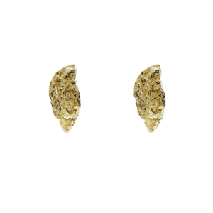 London Plane wisp studs - 9ct gold