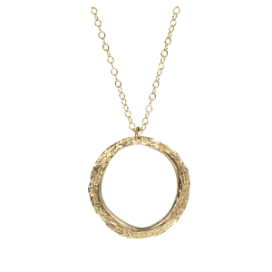 London Plane necklace - 9ct gold