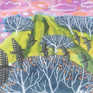 Startled Starlings