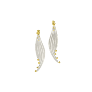 TIDE FLOW STUD EARRINGS- LARGE