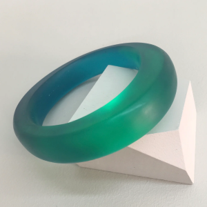 Chunky Two Tone Bangle