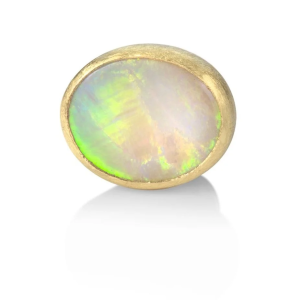 Green Opal Pin Brooch