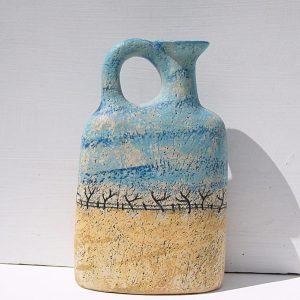 Streight Bottle, with tree line