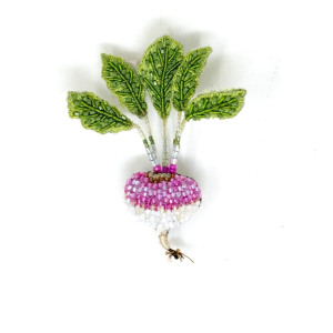 Turnip Brooch Pin