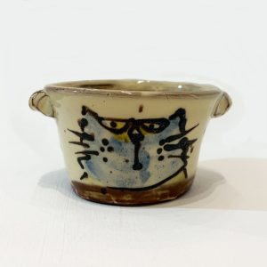 Small Pie Dish, Blue Cat