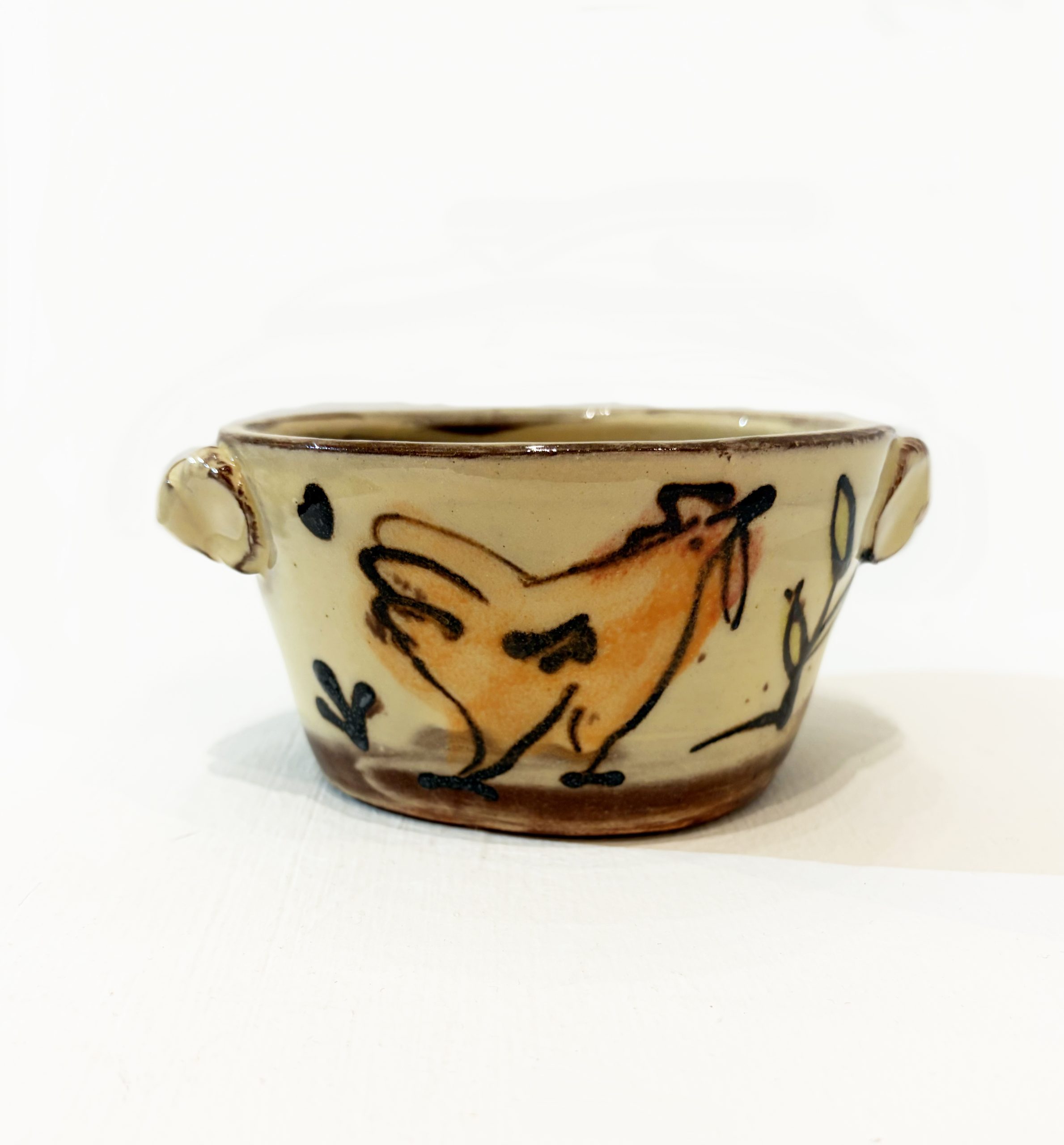 Small Pie Dish, Orange Chicken